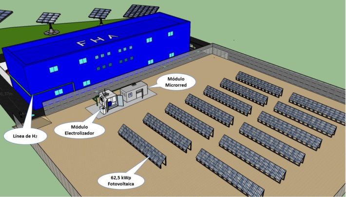 La Fundación Hidrógeno Aragón llevará a cabo la instalación del proyecto ELY4OFF durante los próximos meses