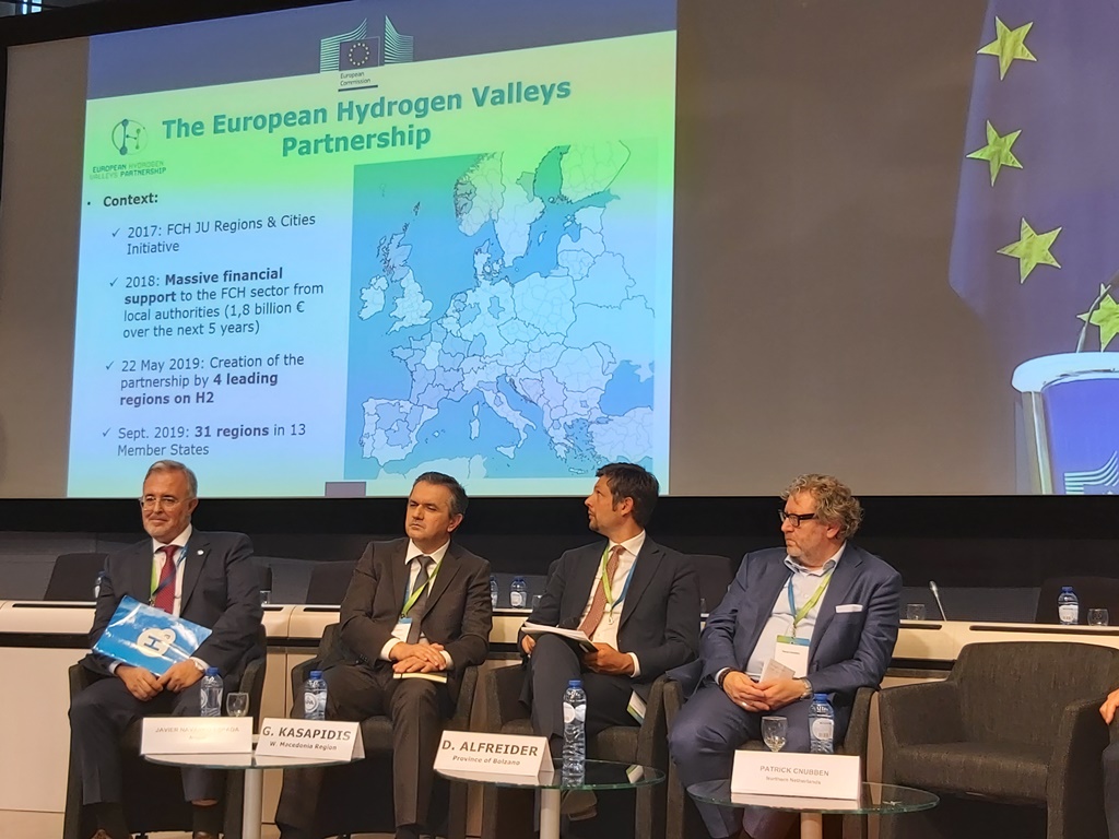 Aragón pone de manifiesto en Bruselas el papel clave del hidrógeno para alcanzar los objetivos climáticos de la Unión Europea