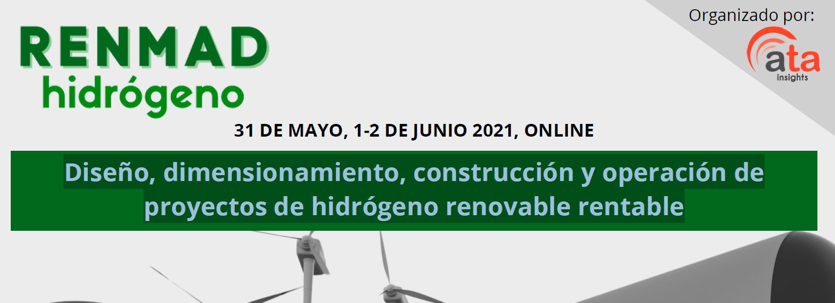 TAKE PART IN RENMAD: THE EVENT THAT BRINGS TOGETHER THE ENTIRE RENEWABLE HYDROGEN VALUE CHAIN