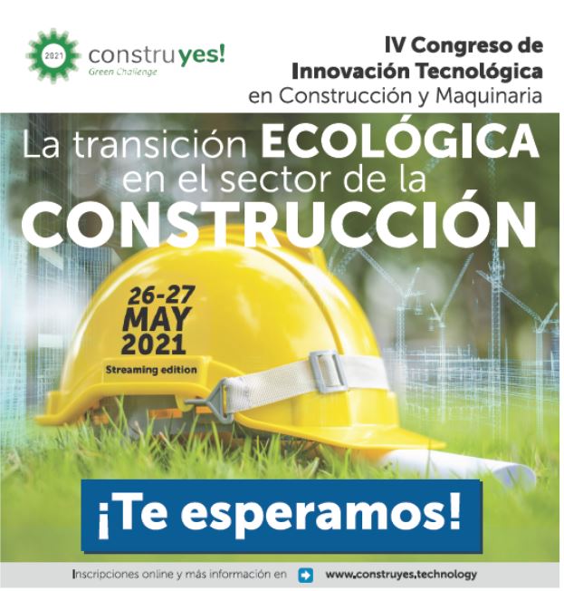 More than 250 professionals will attend the 4th edition of the Technological Innovation in Construction and Machinery Congress on 26th and 27th May.