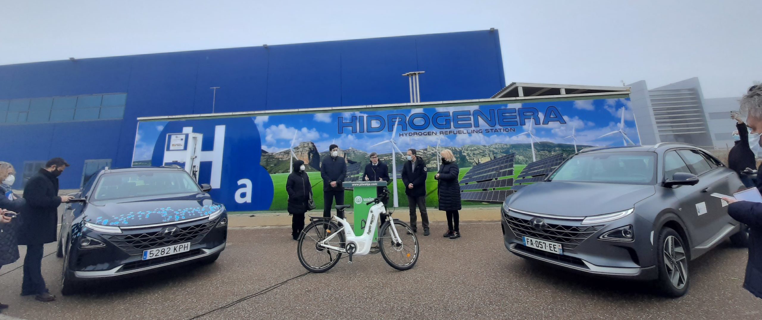 Aragon and Occitania create a corridor of refuelling stations for hydrogen vehicles