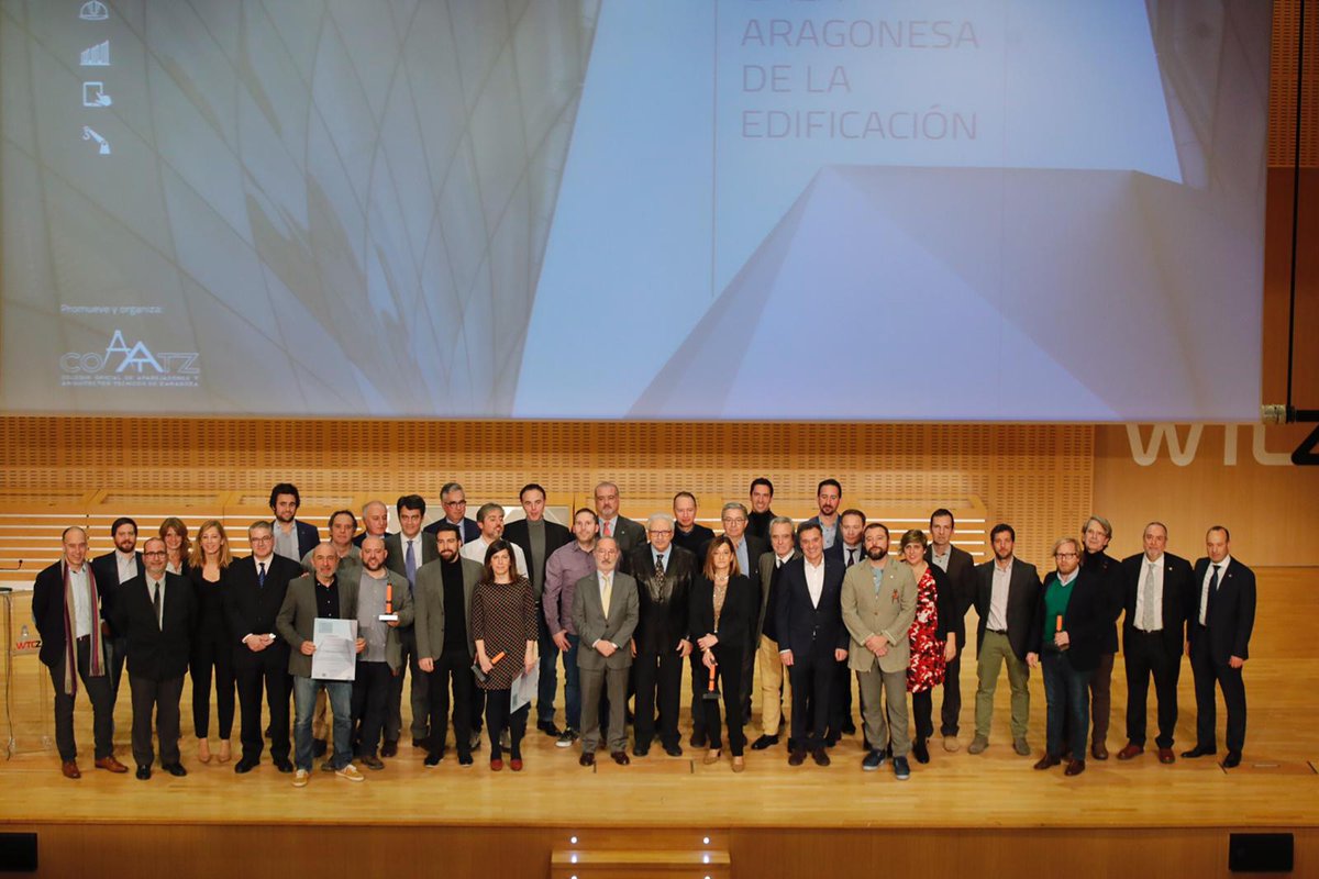 The project LIFE ZERO ENERGYMOD awarded at the II Gala de la Edificación de Aragón