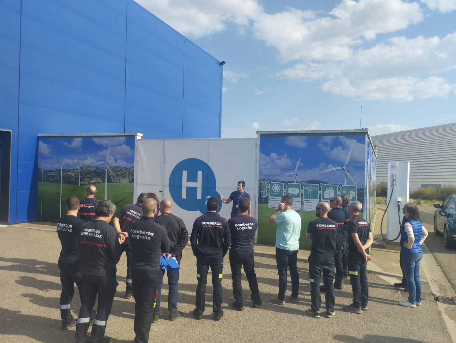 The HyResponder project trains Spain’s fire brigades in hydrogen technology