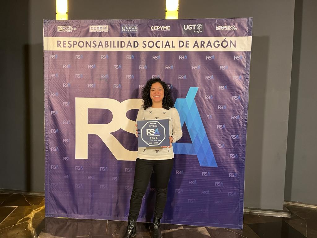 We received the Aragon 2024 Social Responsibility entity seal of approval