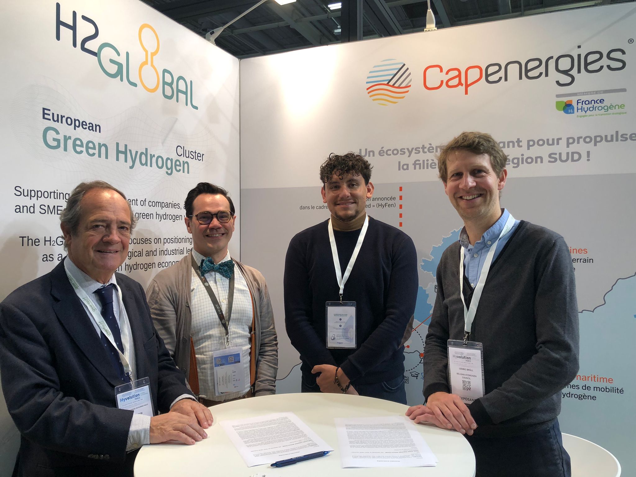 H2GLOBAL attends HyVolution 2024 in Paris and establishes new collaborations