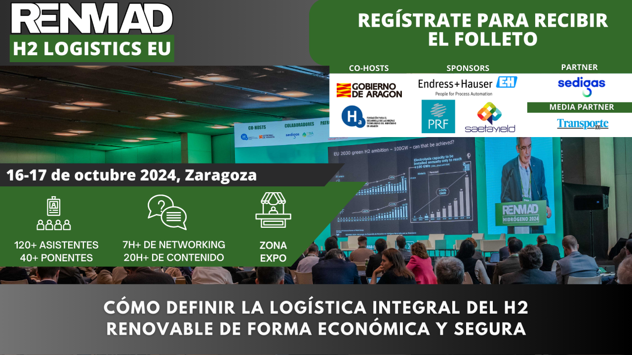 RENMAD H2 LOGISTICS EUROPE 2024: challenges and opportunities of green hydrogen logistics