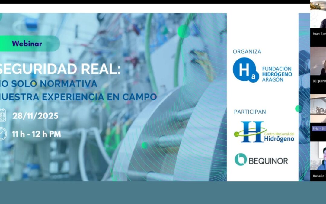 Webinar on hydrogen safety brings together professionals from various countries