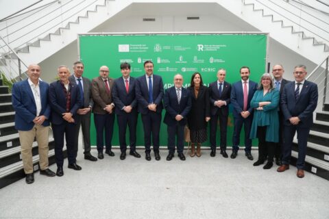 Representantes de la Fundación Hidrógeno Aragón, ITA e I3A en la reunión de cierre del Plan Complementario de Hidrógeno en el CNH2 de Puertollano.