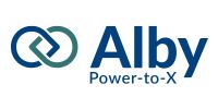 Logo oficial Alby PtX AB socio de tecnología Power-to-X proyecto HiWhyV Fundación Hidrógeno Aragón
