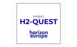 Logo oficial del proyecto europeo H2-QUEST - Exploration and Evaluation of European Natural Hydrogen Potential