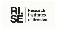 Logo oficial RISE Research Institutes of Sweden socio tecnológico proyecto HiWhyV Fundación Hidrógeno Aragón