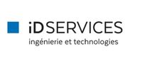Logo de iD-SERVICES, socio tecnológico del proyecto IH-MIE experto en trazabilidad RFID y captura de datos para movilidad con hidrógeno, junto a la Fundación Hidrógeno Aragón.