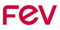 Logo de FEV France, socio industrial del proyecto UPeM especializado en ensayos y validación de emisiones de PFAS en sistemas de hidrógeno - Fundación Hidrógeno Aragón.