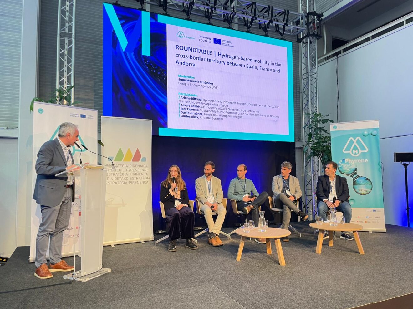 Fundación Hidrógeno Aragón en la reunión del proyecto PHYRENE sobre hidrógeno verde