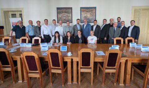 Socios del consorcio EASTGATEH2V reunidos en Eslovaquia para el desarrollo de valles de hidrogeno en Europa.