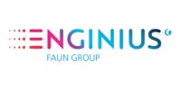 Logo de Enginius FAUN Group socio de movilidad pesada de H2B-IMPACT